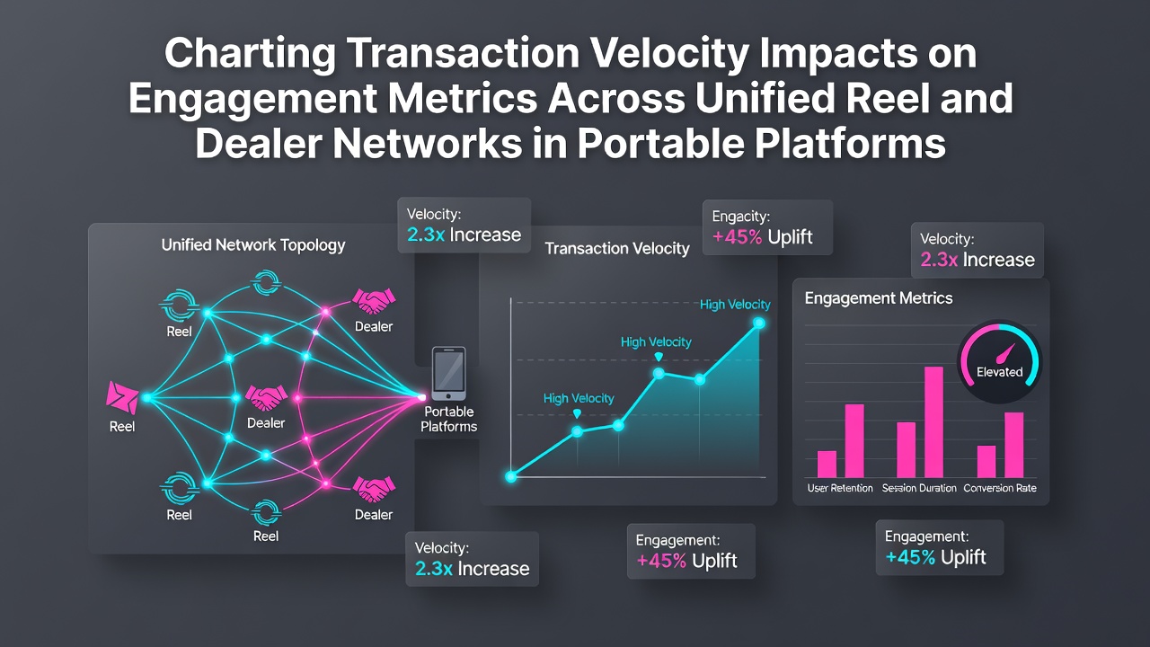 Diagramm zeigt Transaktionsgeschwindigkeiten und Engagement-Metriken in mobilen Casino-Netzwerken