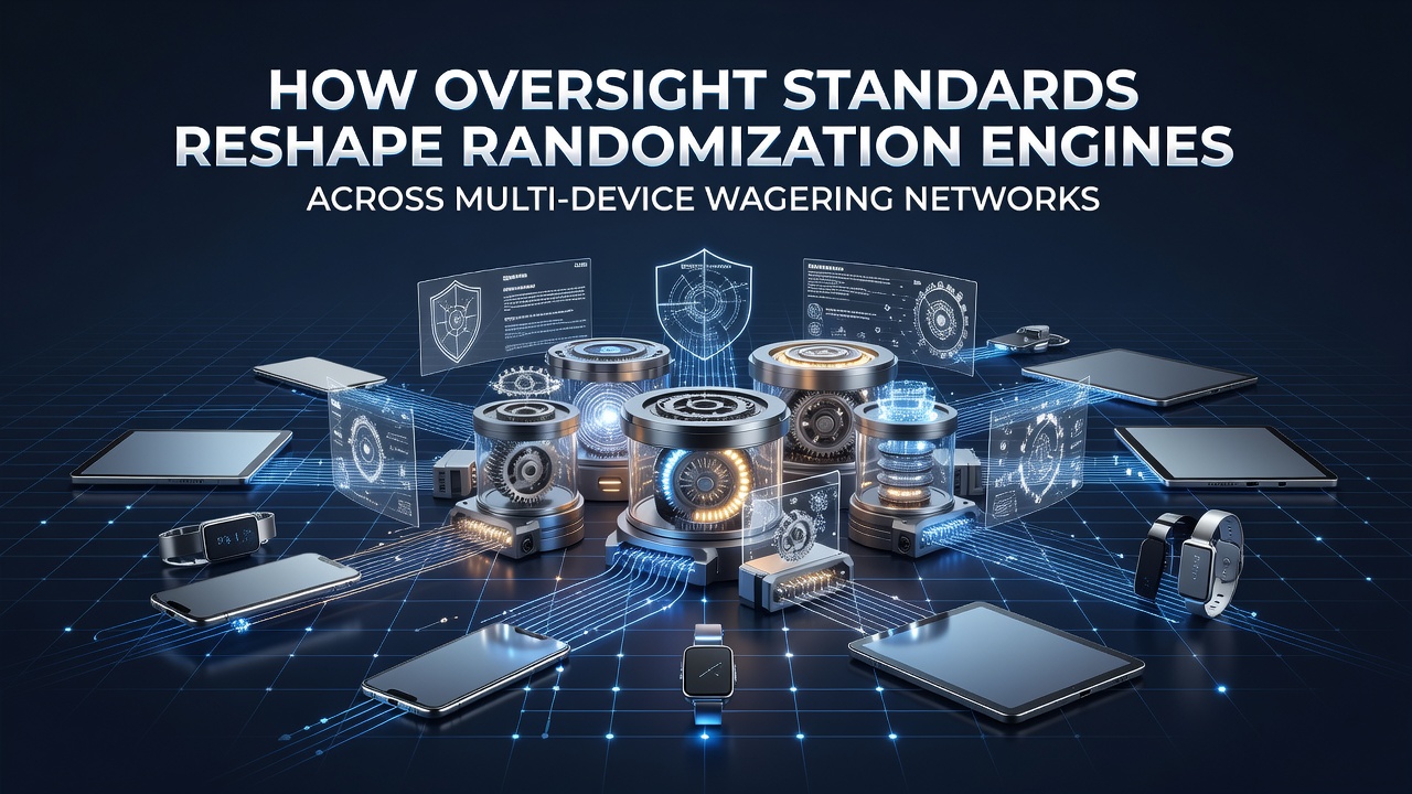 Darstellung von Randomisierungs-Engines in vernetzten Wettplattformen über mehrere Geräte