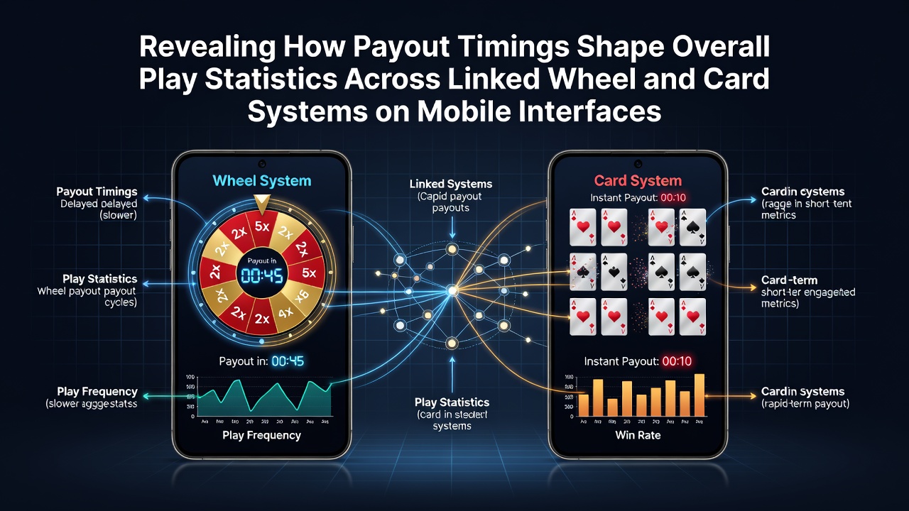 Grafische Darstellung von Auszahlungszeitpunkten und deren Einfluss auf mobile Spielmetriken in vernetzten Roulette- und Kartensystemen