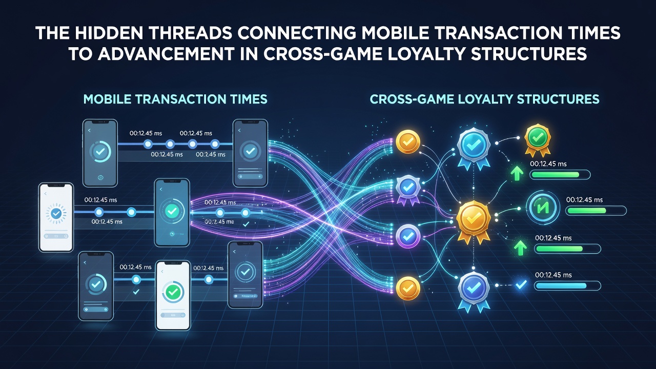 Diagramm zur Verbindung von Transaktionszeiten mit Loyalty-Progression in mobilen Casinos