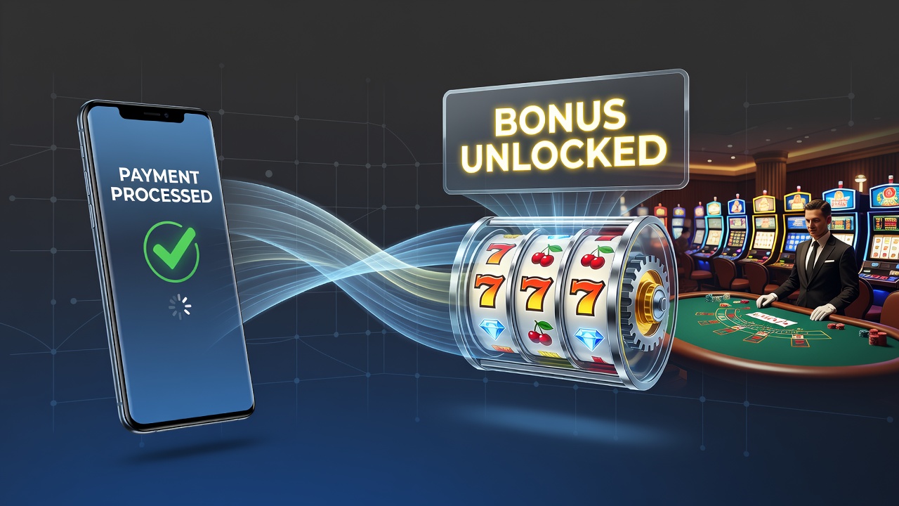 Synchronisation mobiler Zahlungen mit Bonussequenzen in Live-Casinos und Slots