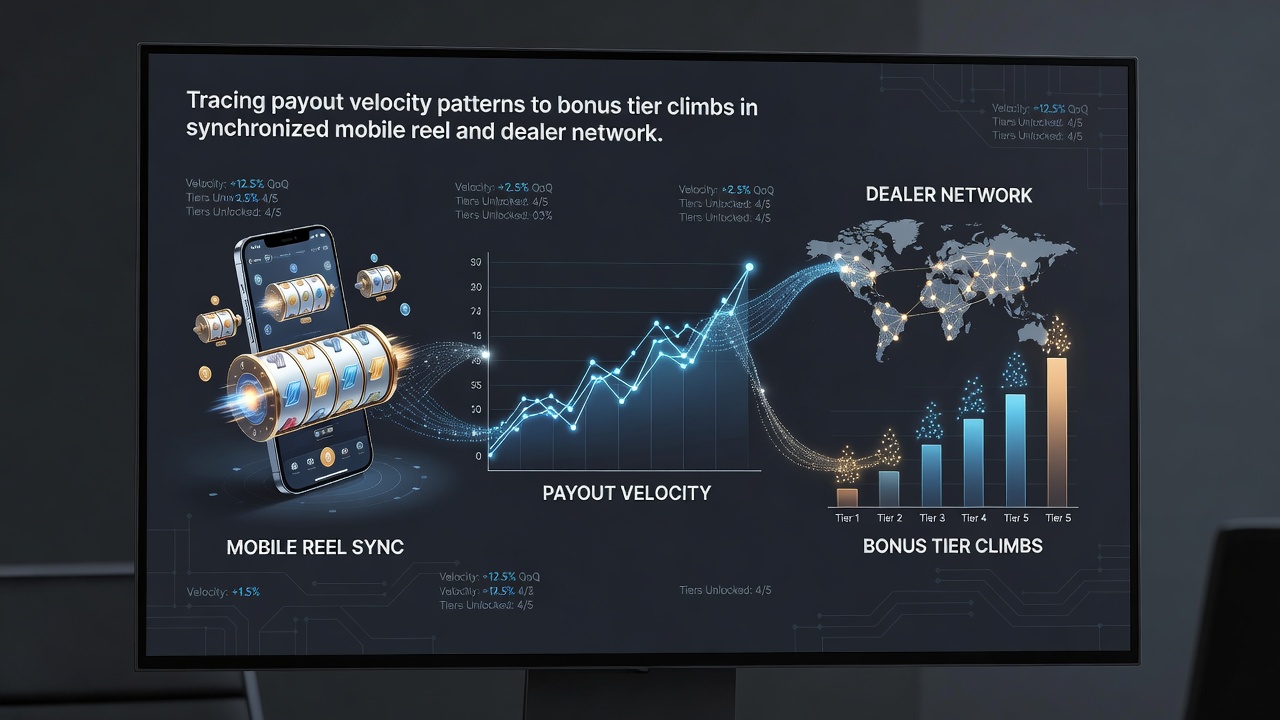 Visualisierung von Transaktionsgeschwindigkeiten und Bonuslevel-Aufstiegen in mobilen Systemen